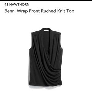 41 Hawthorn Benni Wrap Rouched Top